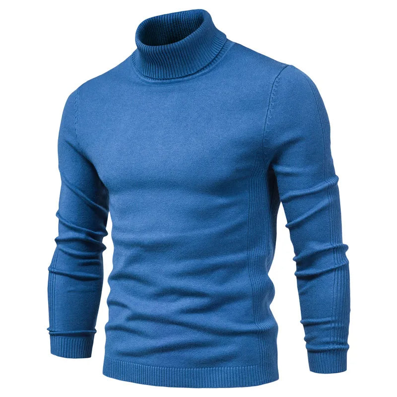 Slim Fit Jumper Deep Neckline Long Sleeve