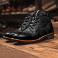 Men’s Lace Up Shoes Low-Cut Design