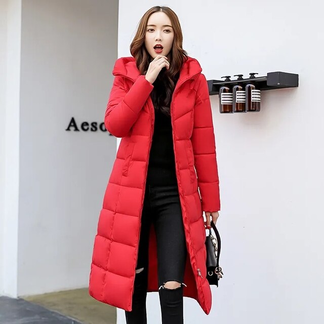 Parka Hip Length Regular Fit with Hood