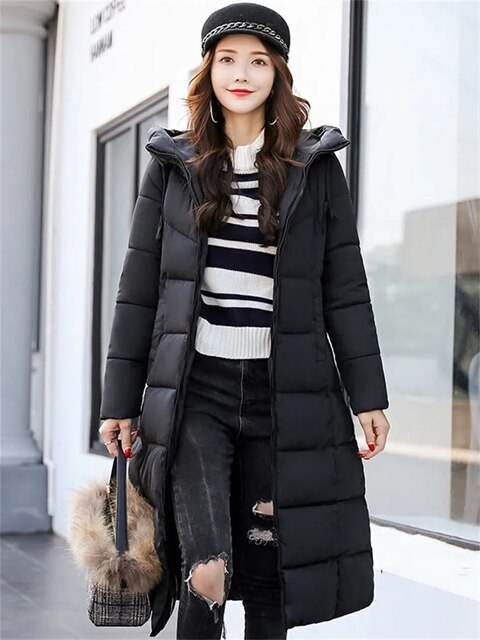 Parka Hip Length Regular Fit with Hood