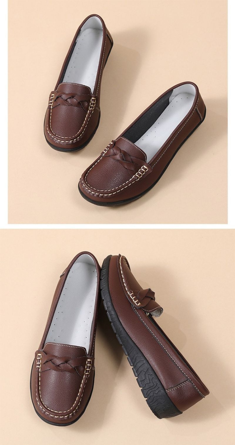 Casual Loafers Slip-On Smooth