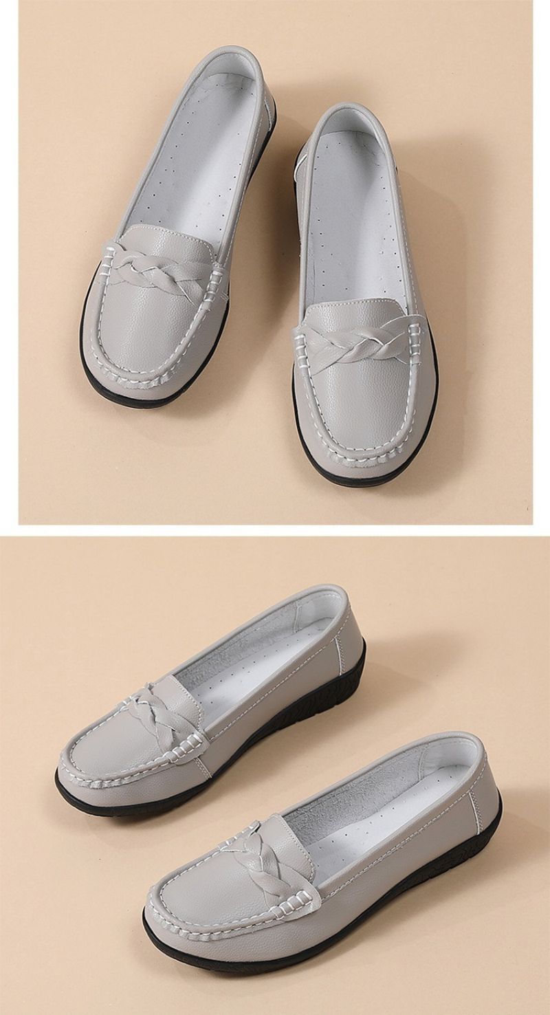 Casual Loafers Slip-On Smooth