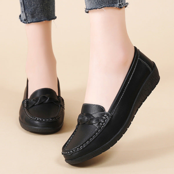 Casual Loafers Slip-On Smooth