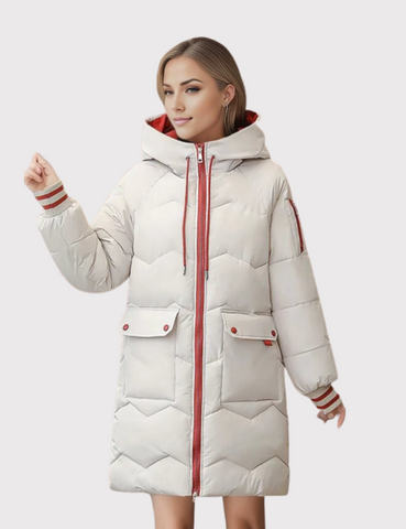 Women’s Midi Down Parka Straight Shape