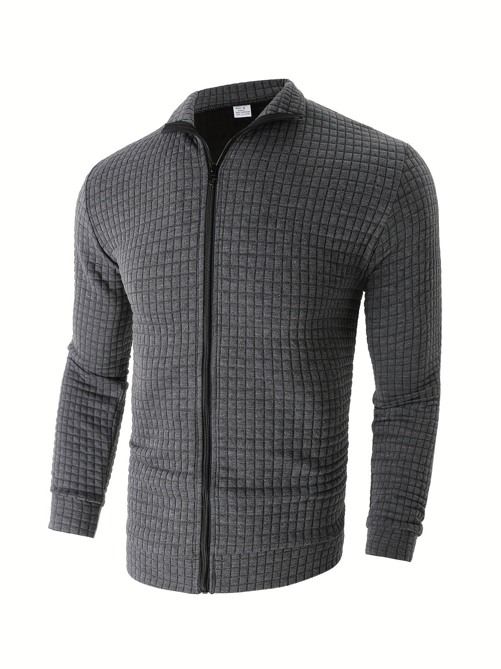 Jacket Regular Fit Long Sleeve Check Pattern