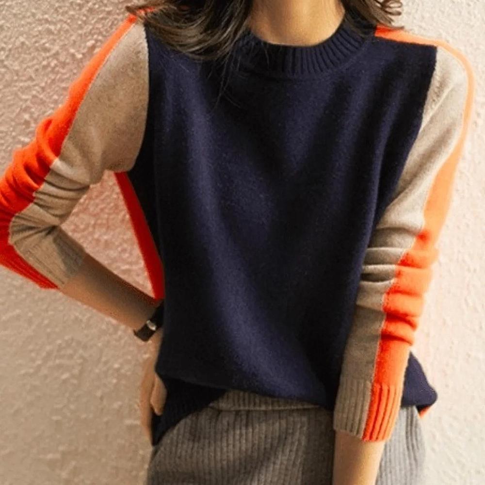 Women’s Sweater Straight Cut Long Sleeve