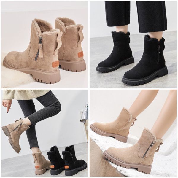 Ankle Boots High Ankle Rounded Toe