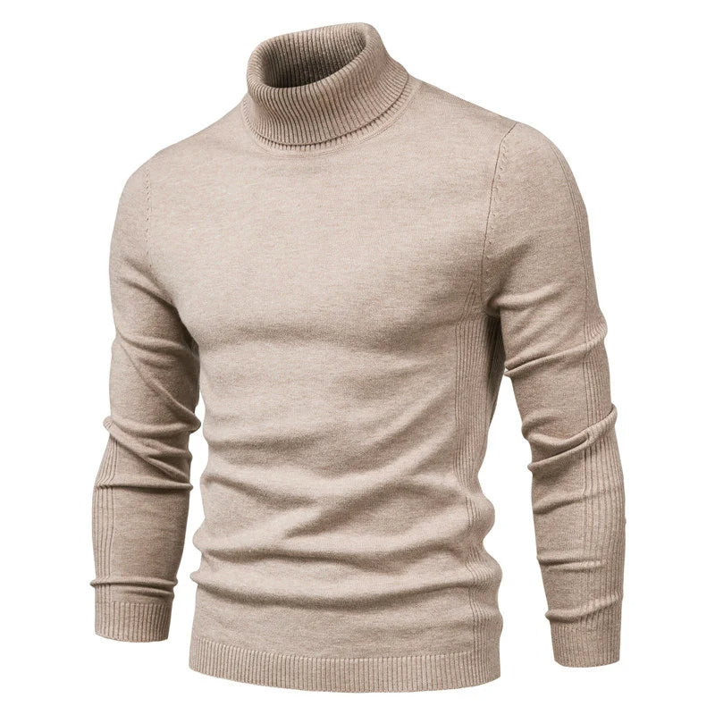 Slim Fit Jumper Deep Neckline Long Sleeve