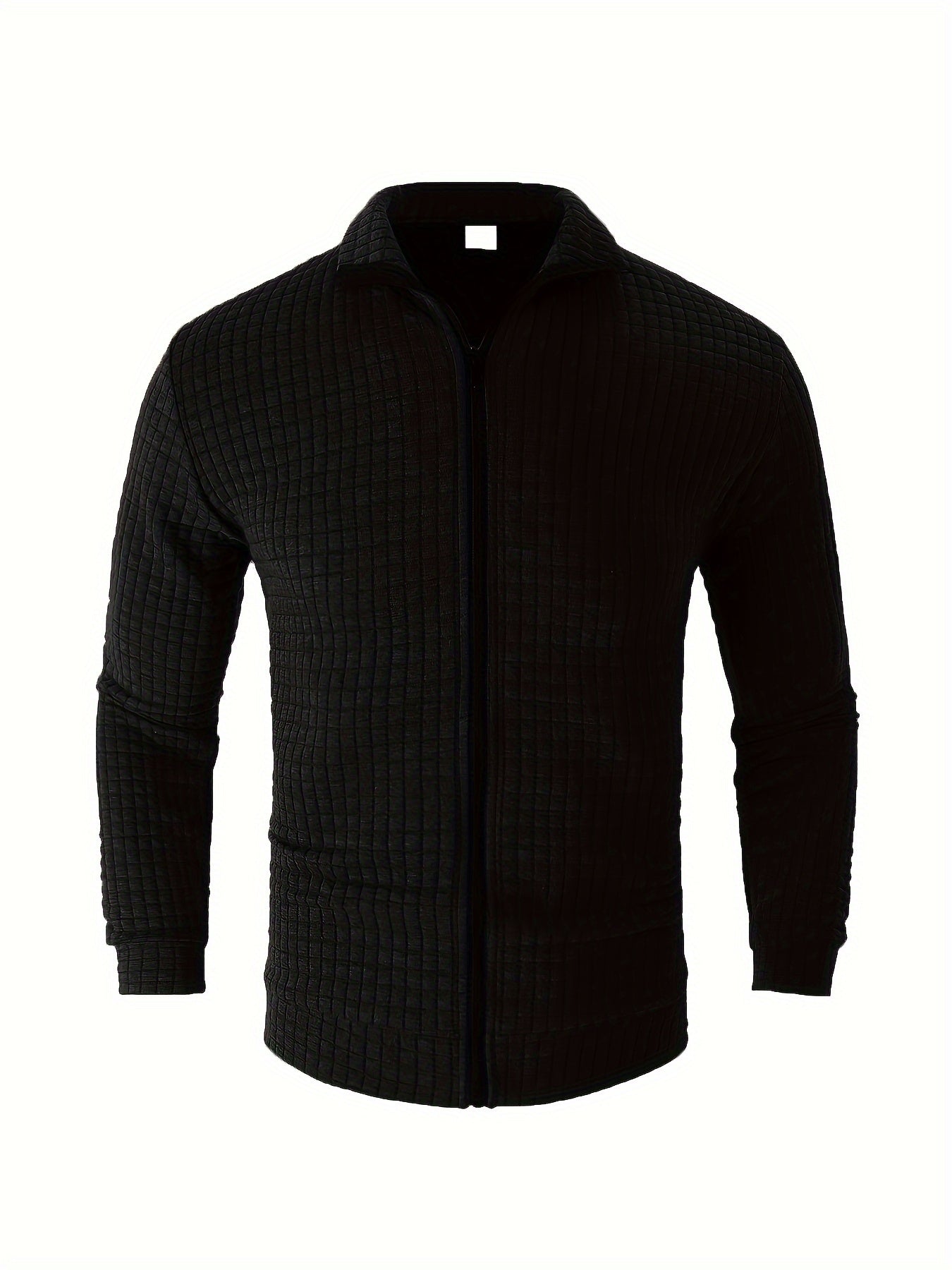 Jacket Regular Fit Long Sleeve Check Pattern