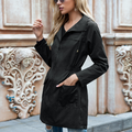 Women’s Rain Jacket Straight Mid-Length