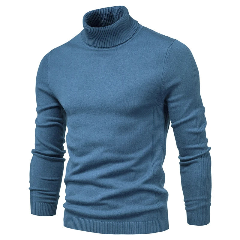 Slim Fit Jumper Deep Neckline Long Sleeve