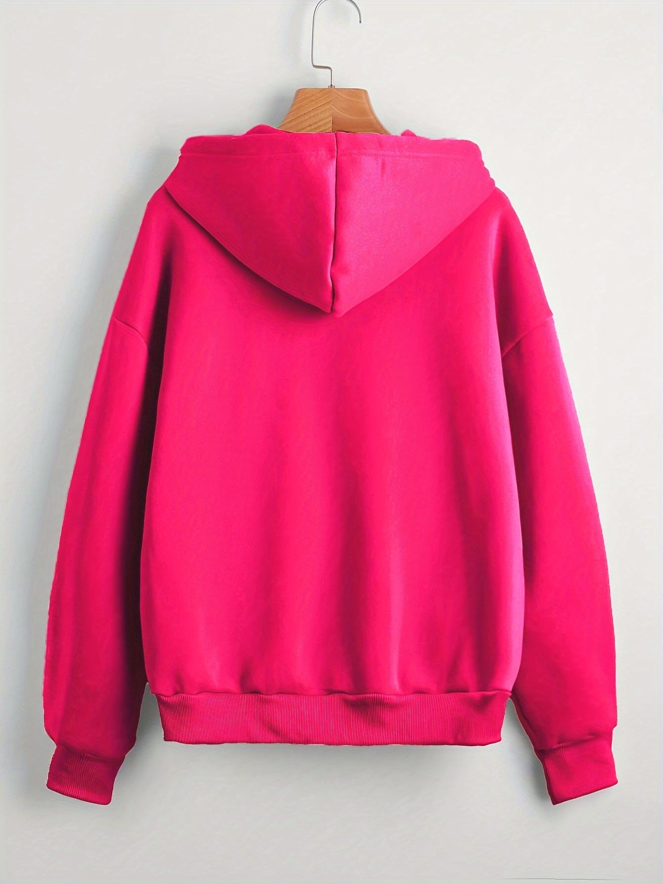 Hoodie Loose Fit Cropped Length