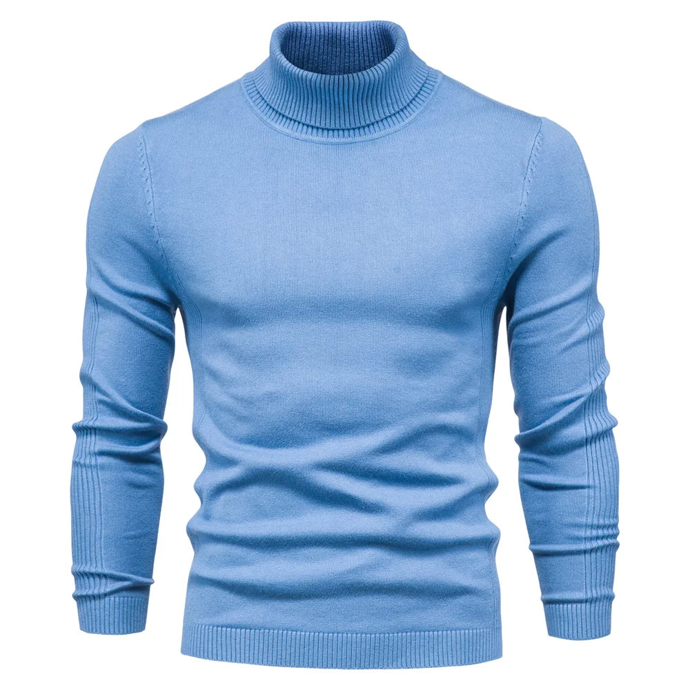 Slim Fit Jumper Deep Neckline Long Sleeve