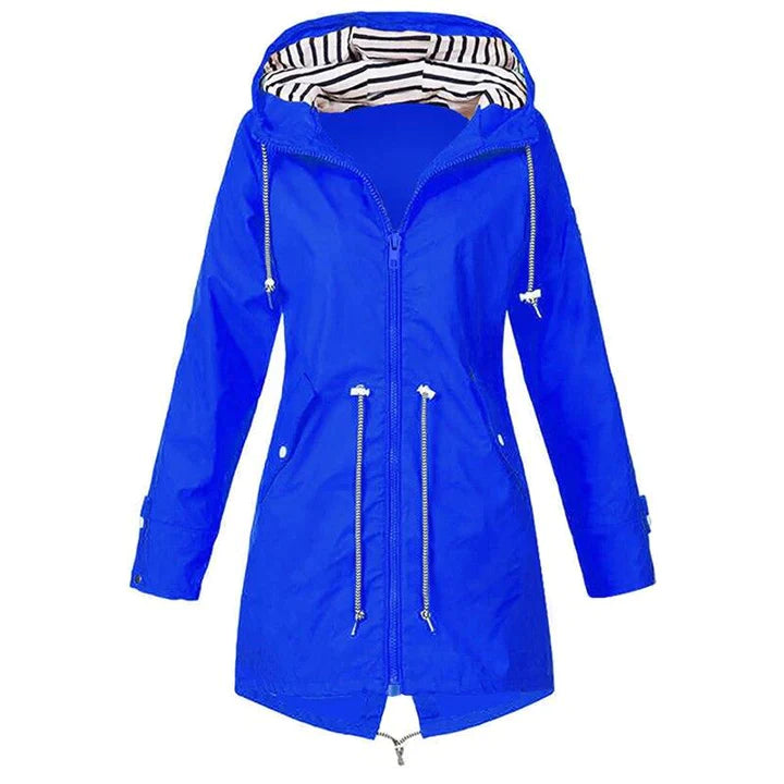 Women’s Rain Jacket Straight Cut Regular Length