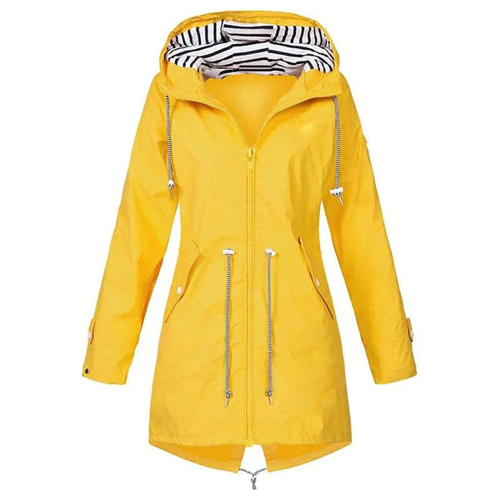 Women’s Rain Jacket Straight Cut Regular Length
