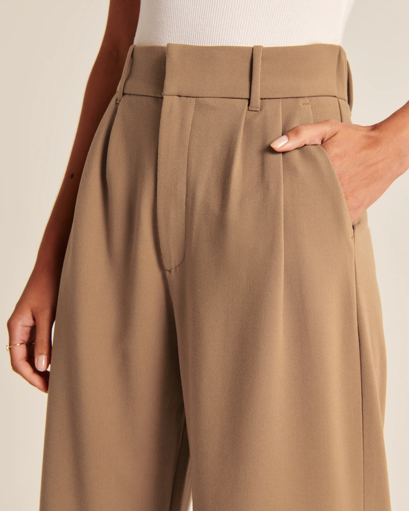 Palazzo Trousers High-Waisted Wide Leg