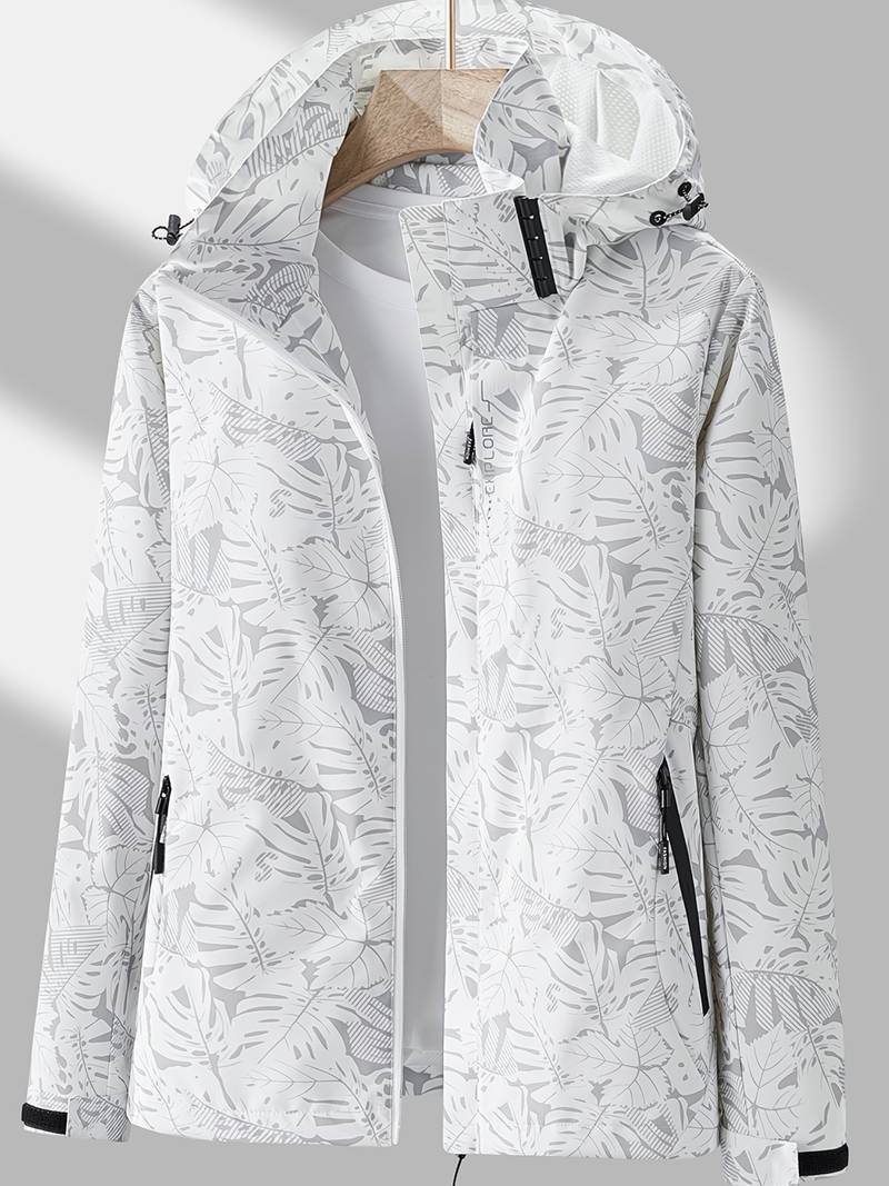 Jacket Straight Cut Hip-Length with Zipper Pockets