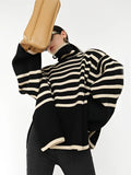 Women’s Oversized Roll Neck Jumper Medium Length