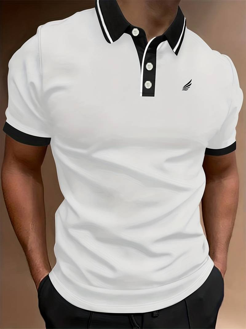 Polo Shirt Regular Fit Contrast Collar