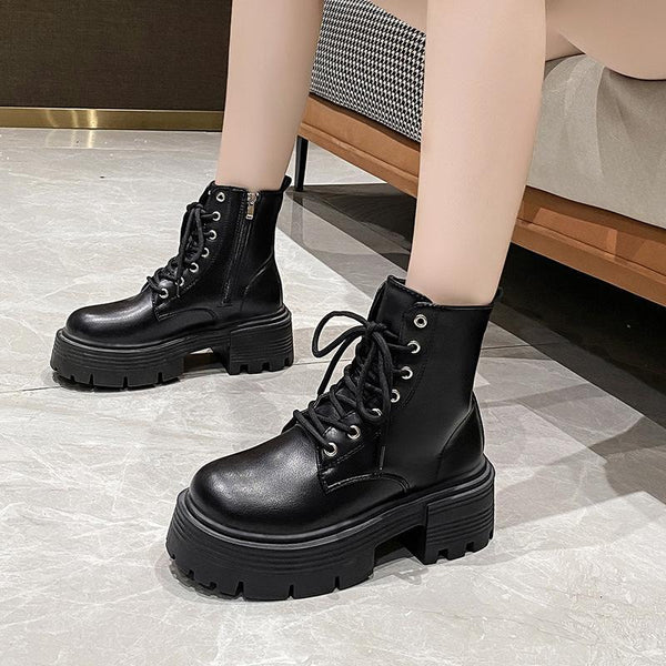 Women’s Ankle Boots Straight Silhouette Slip-On