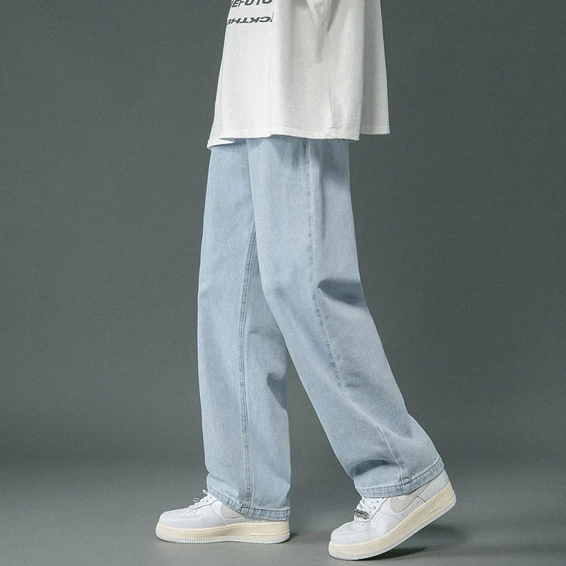 Baggy Trousers Ankle Length Front Pockets