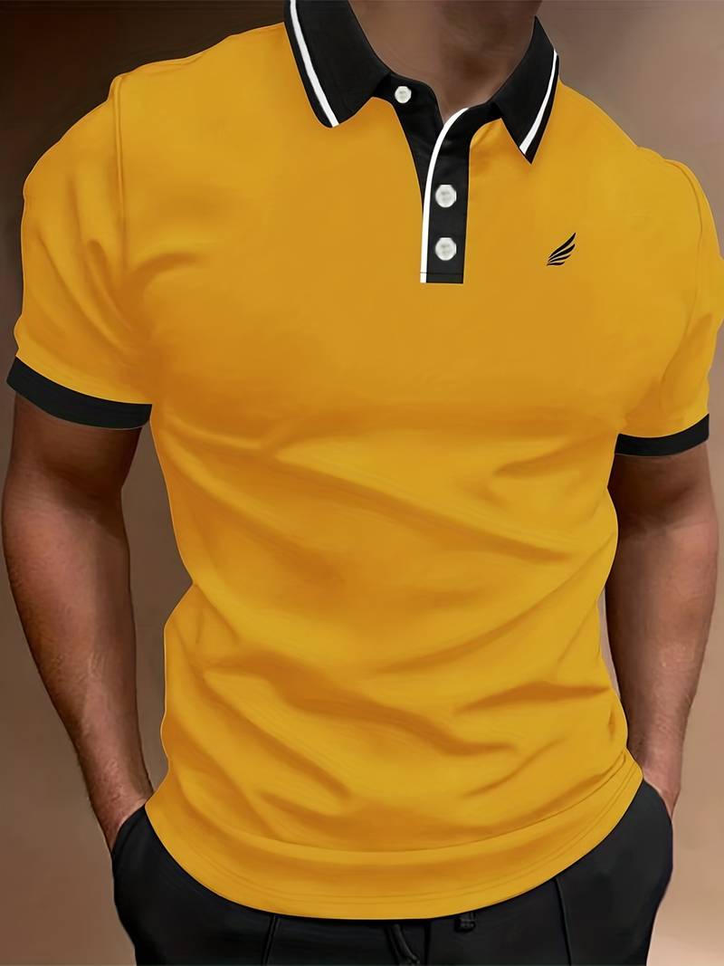Polo Shirt Regular Fit Contrast Collar