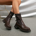 Women’s Ankle Boots Pointed Toe Smooth Exterior
