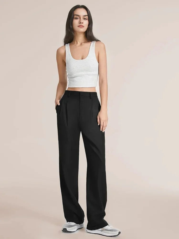 Palazzo Trousers High-Waisted Wide Leg
