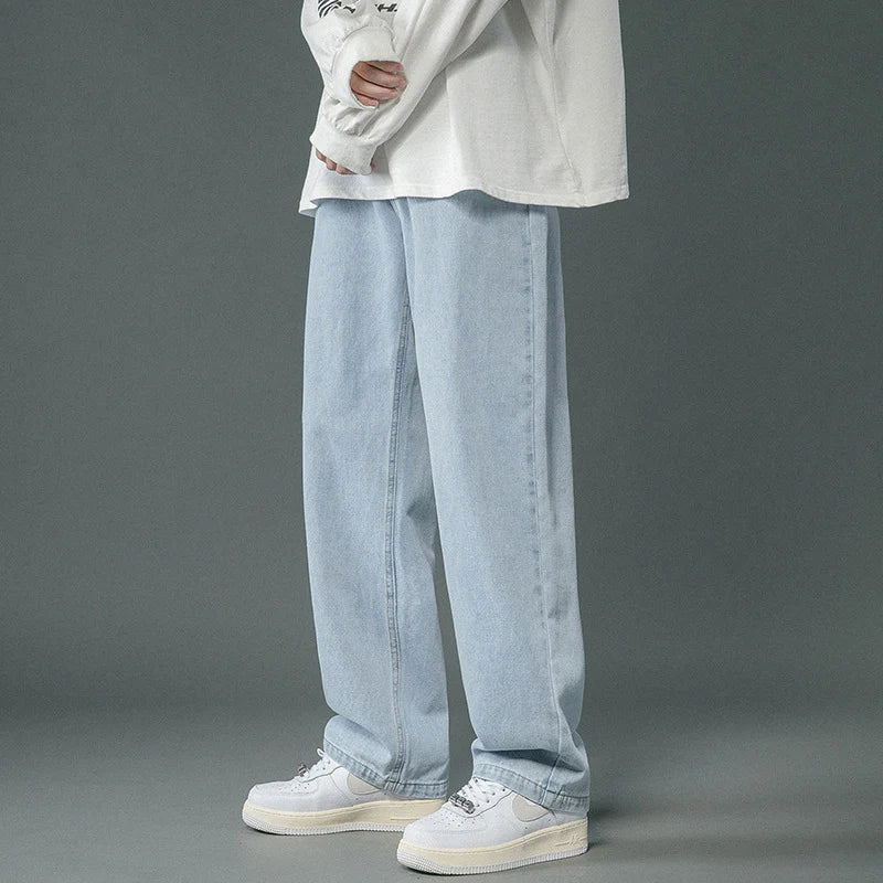 Baggy Trousers Ankle Length Front Pockets
