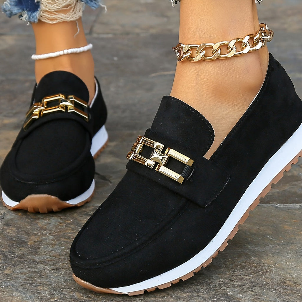 Women’s Low-Top Sneakers Glittery Surface