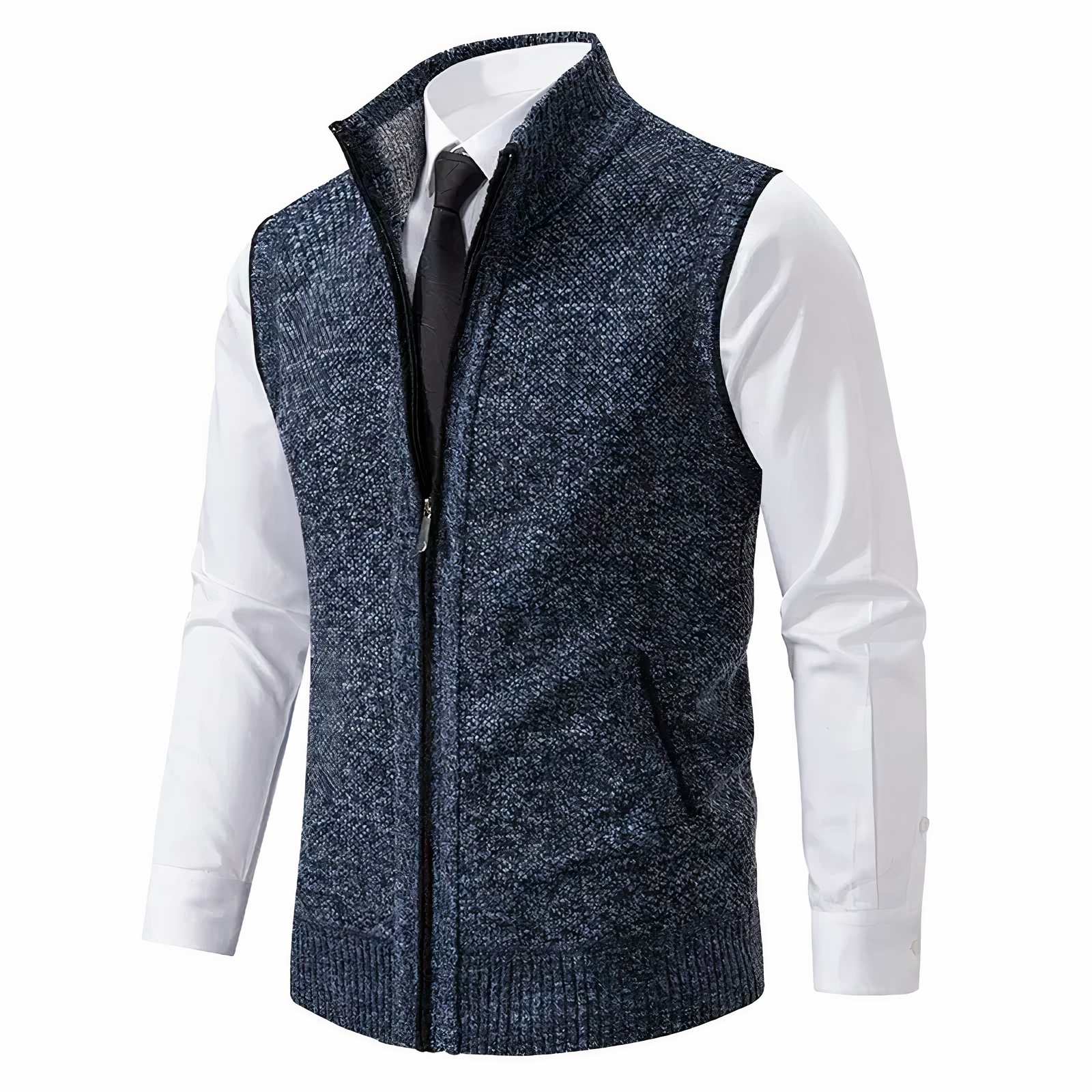 Men’s Fitted Waistcoat Button-Down Front