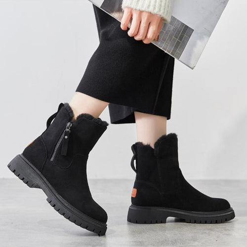 Ankle Boots Fitted Design with Side Zip