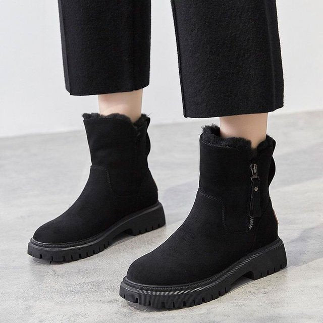 Ankle Boots Fitted Design with Side Zip