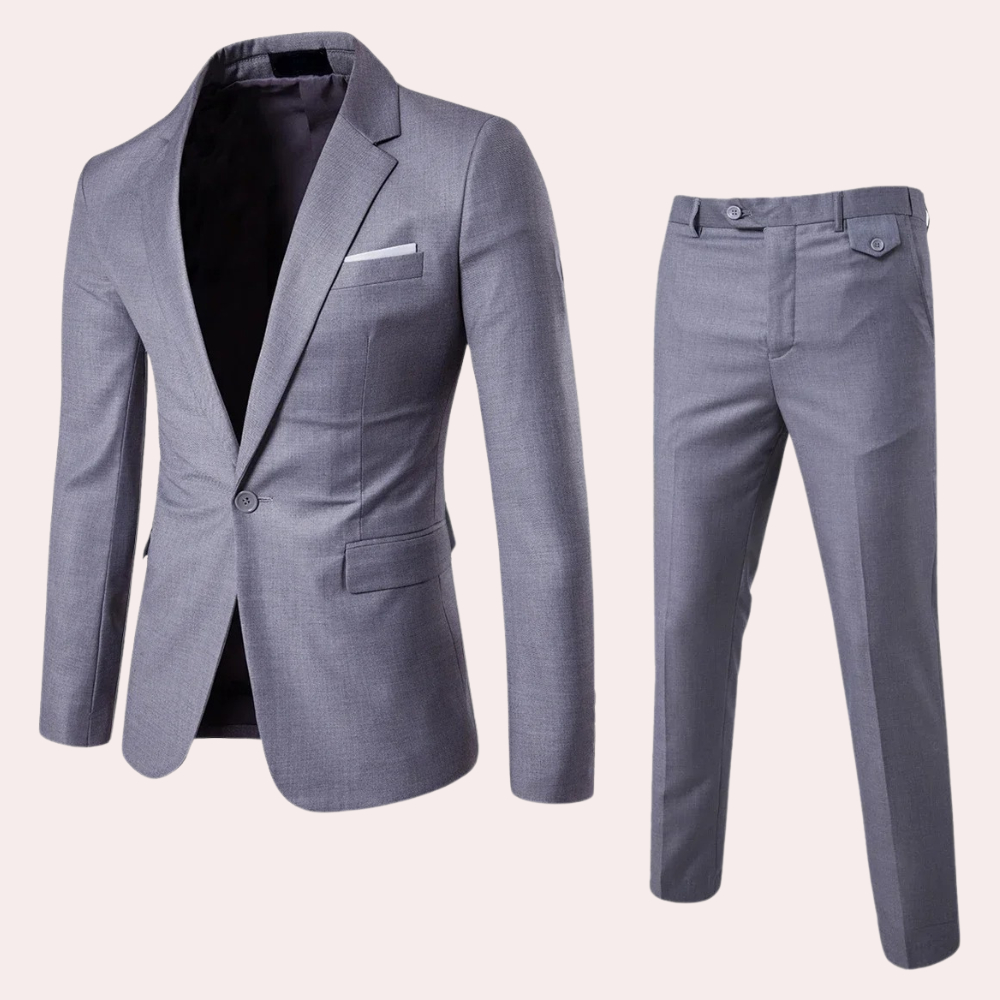 Men's Formal Set Slim Fit Jacket and Trousers
