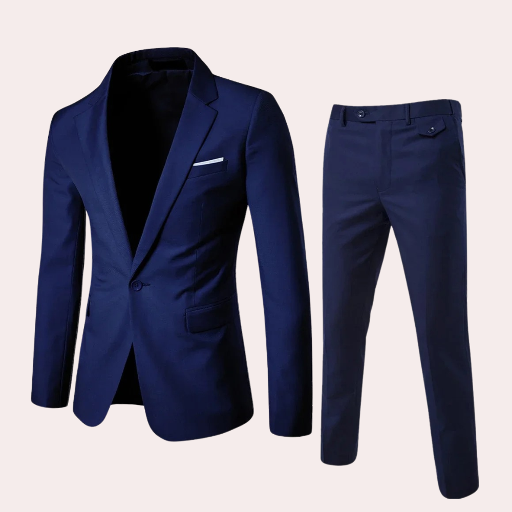 Men's Formal Set Slim Fit Jacket and Trousers