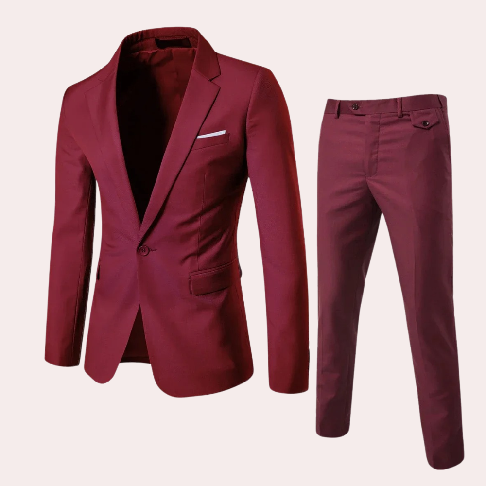 Men's Formal Set Slim Fit Jacket and Trousers