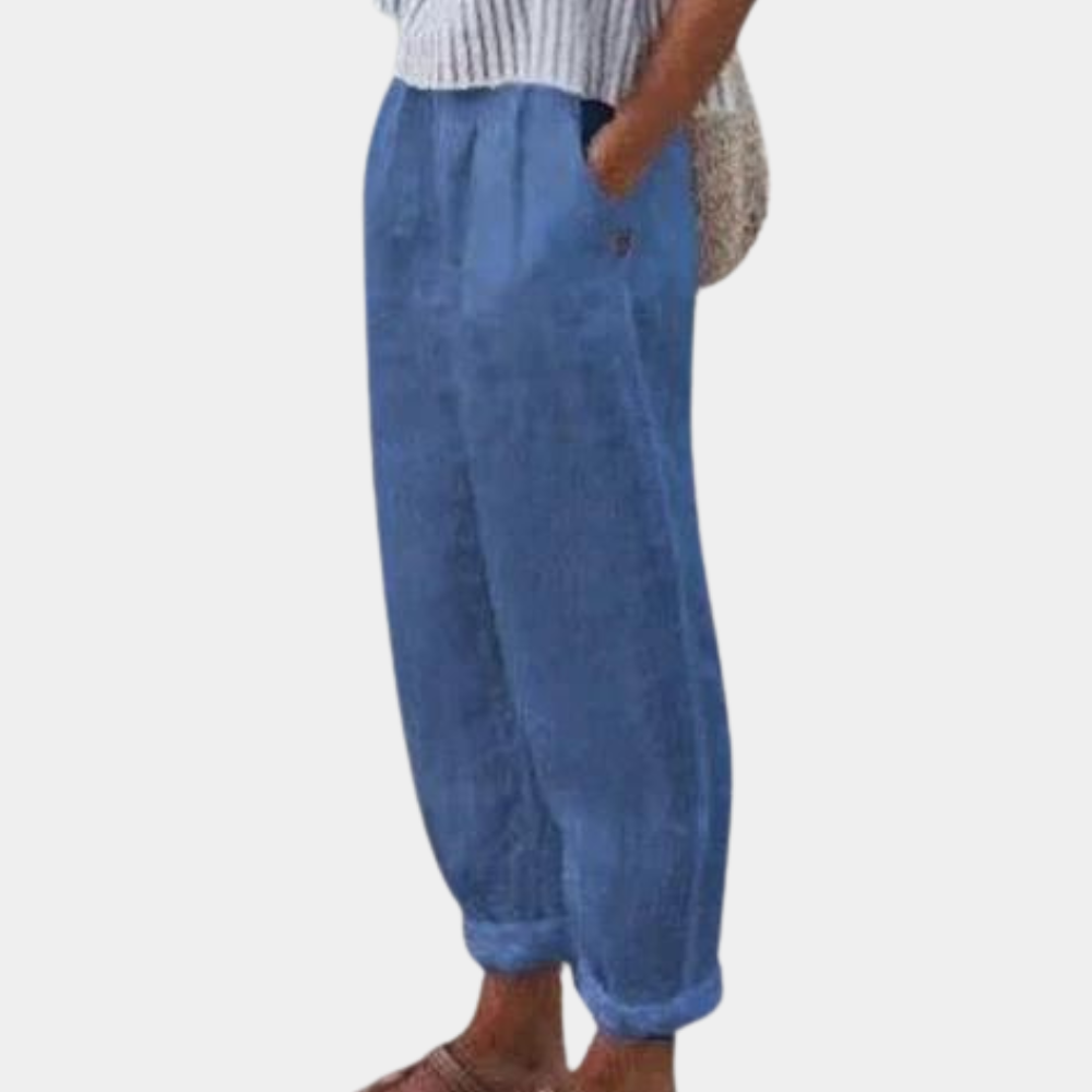 Wide-Leg Trousers Relaxed Fit