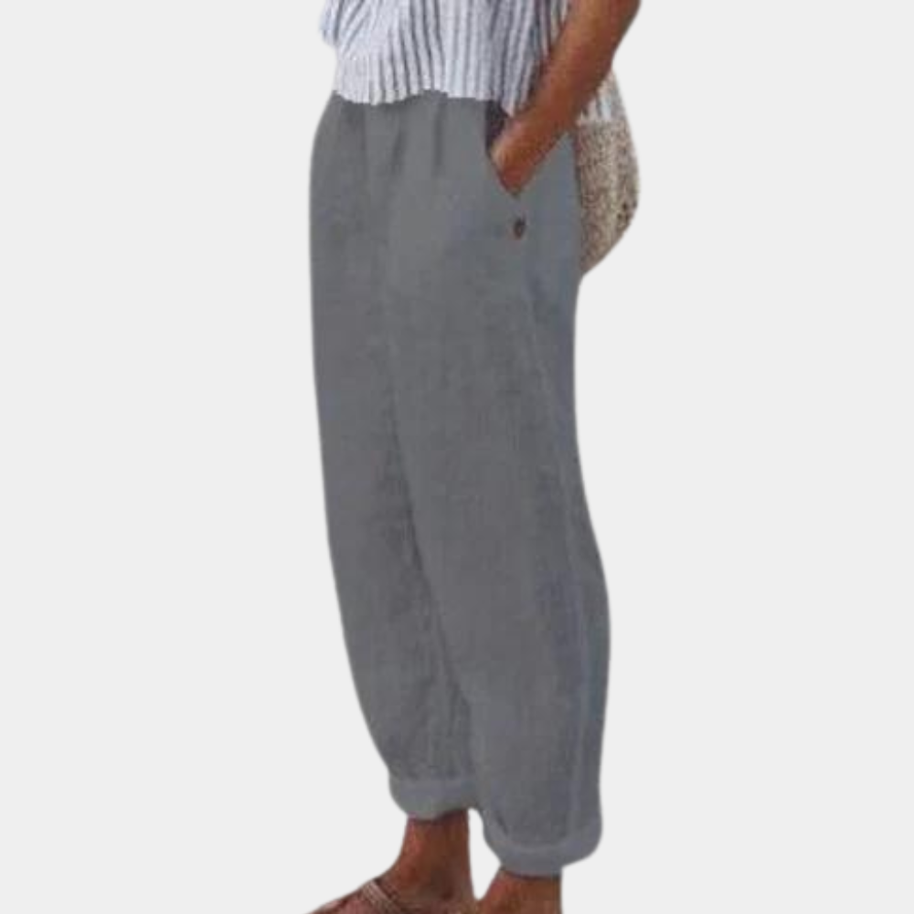 Wide-Leg Trousers Relaxed Fit