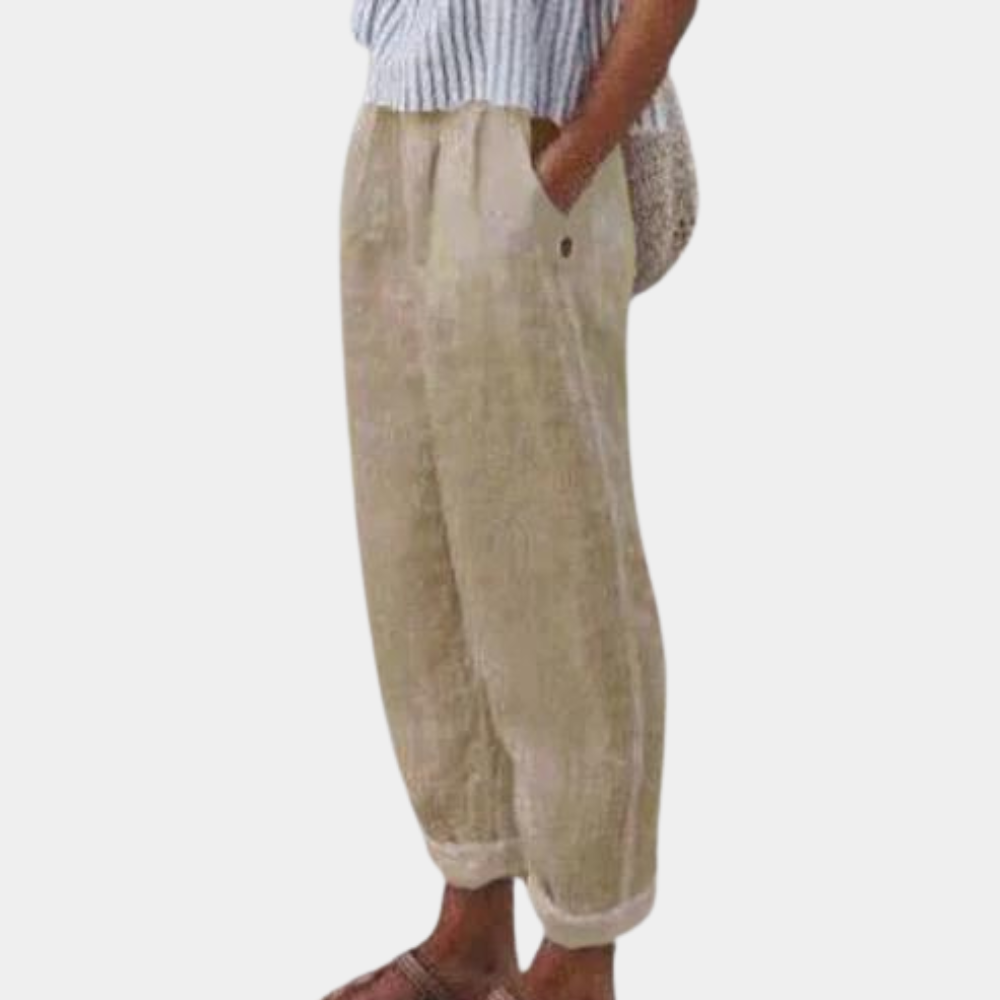 Wide-Leg Trousers Relaxed Fit