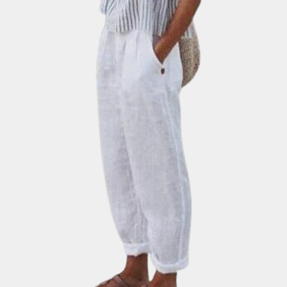 Wide-Leg Trousers Relaxed Fit