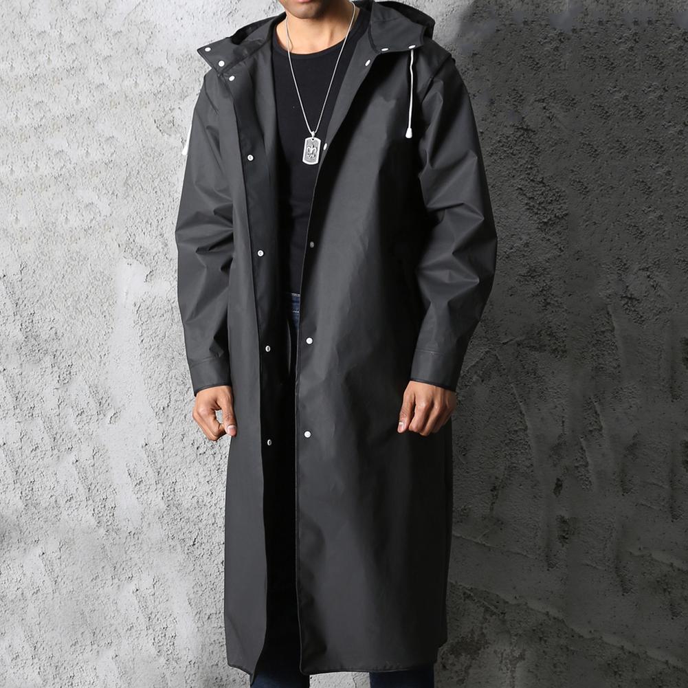 Raincoat Straight Cut Long Sleeve