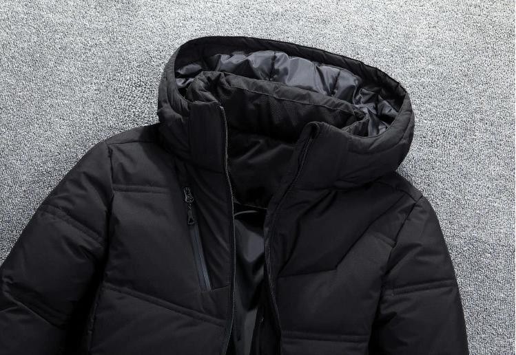 Winter Jacket Straight Cut Hip-Length