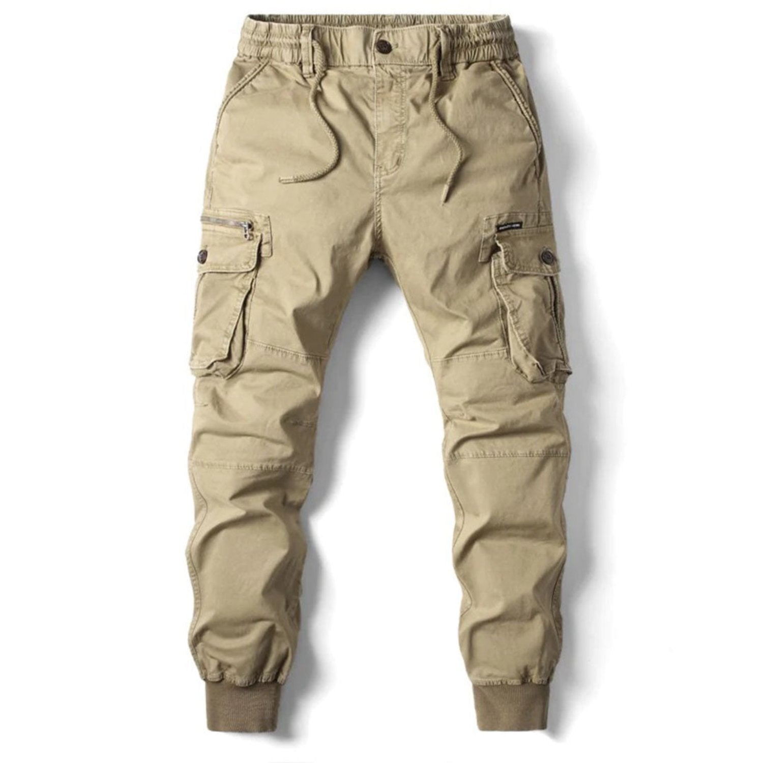 Men’s Cargo Trousers Slim Fit Ankle Length