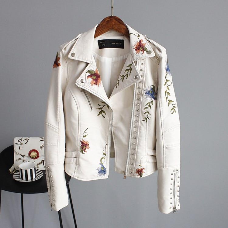 Women’s Straight Jacket Long Sleeve Floral Pattern