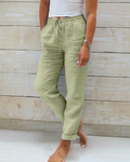 Loose Trousers Relaxed Fit with Drawstring