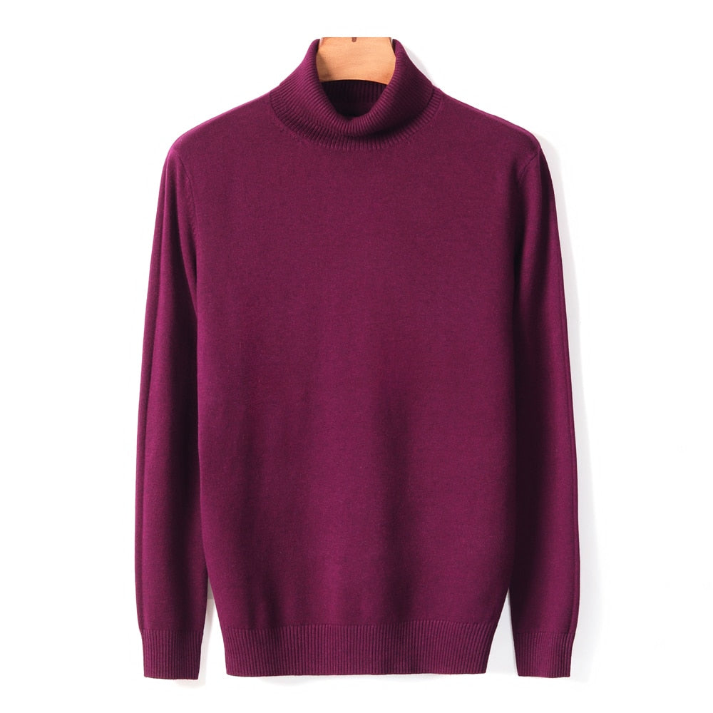 Jumper Loose Fit Long Sleeve Turtleneck