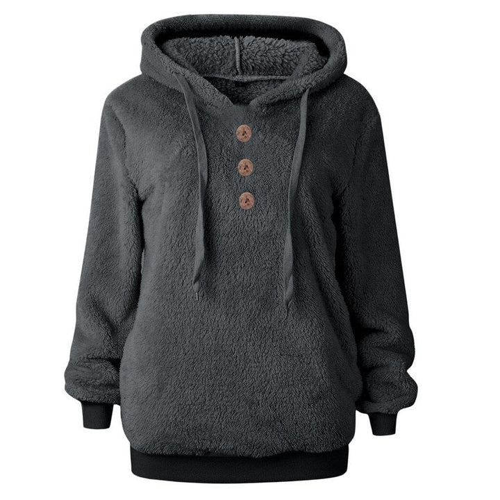 Women’s Straight Sweatshirt Hip-Length Hooded