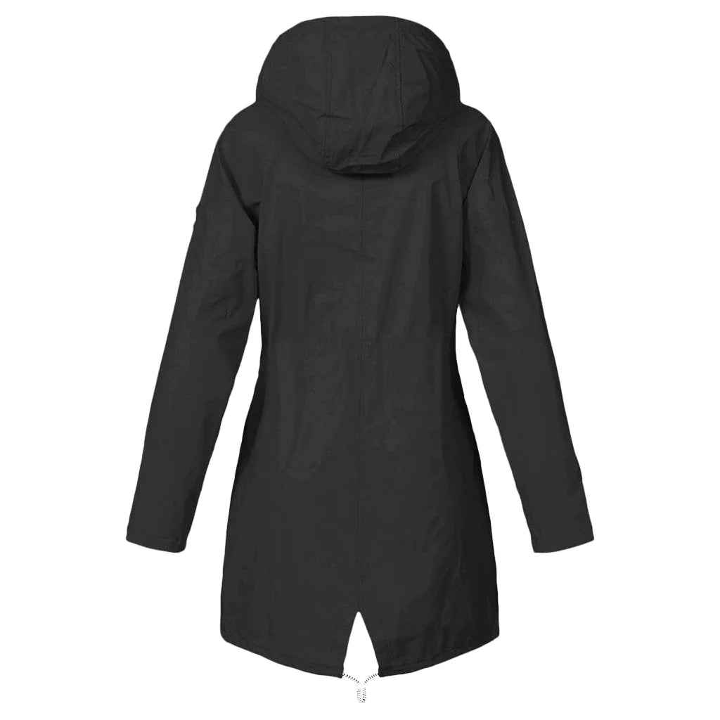 Women’s Mid-Length Jacket with Hood