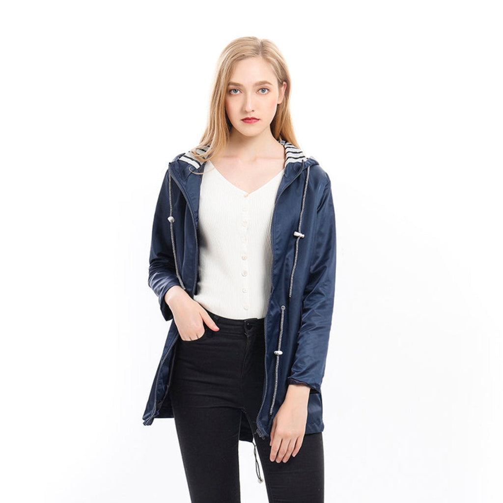 Jacket Regular Fit Straight Shape Long Sleeve