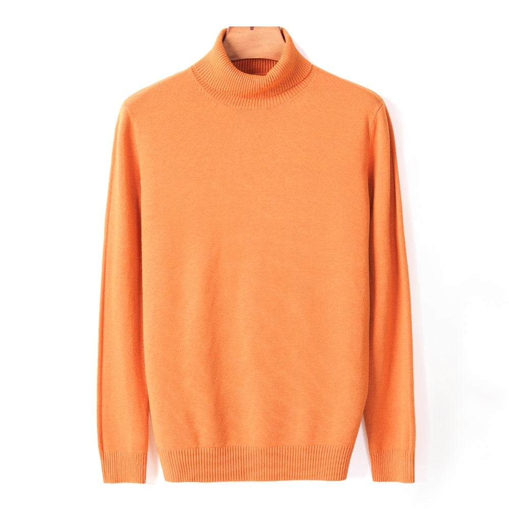 Jumper Loose Fit Long Sleeve Turtleneck